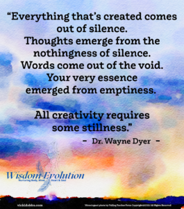 Finding YOU in the silence