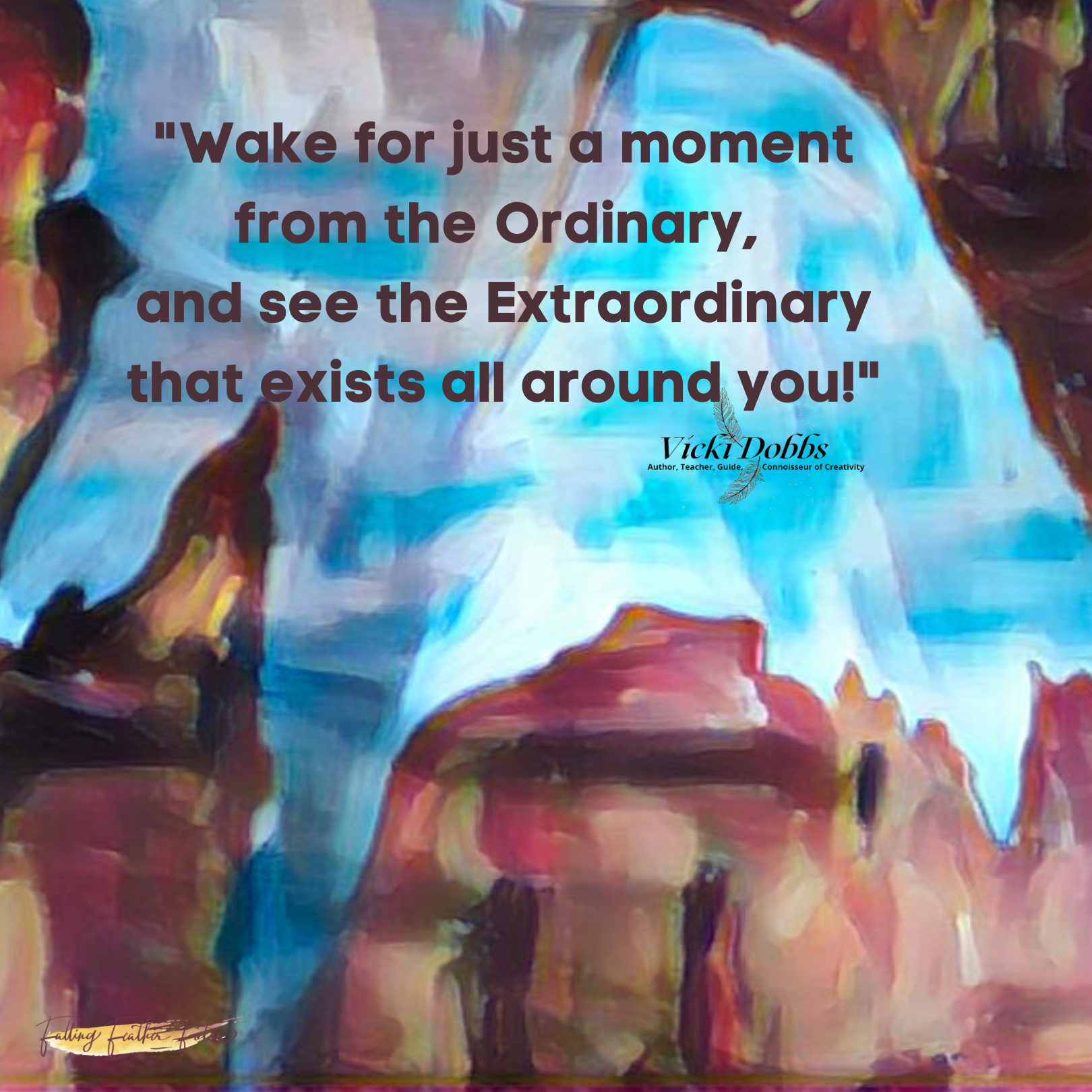 Wake for just a moment