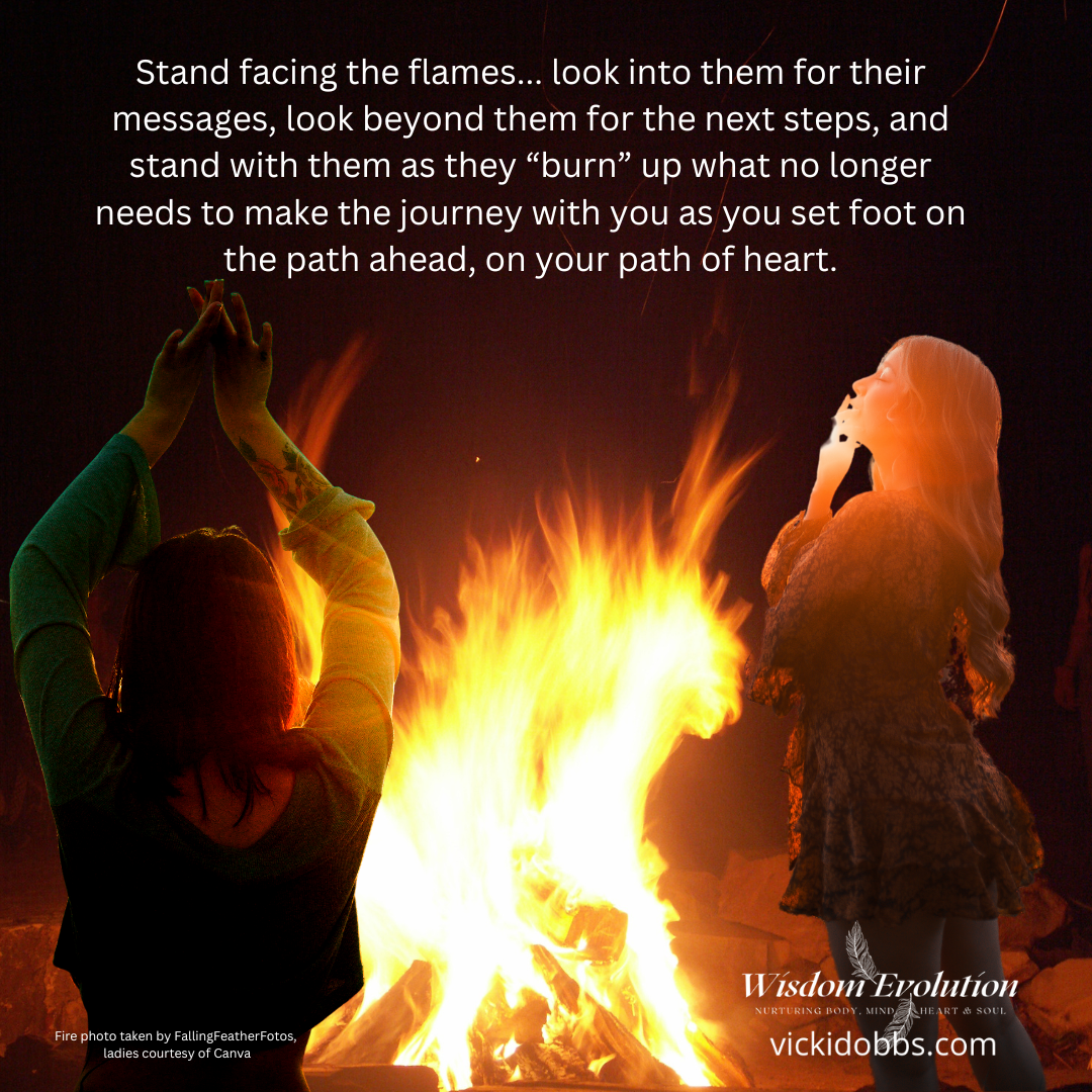 Standing Beside the Fire