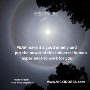 Fear make it a good enemy