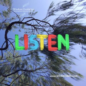 Listening to the whispers within
