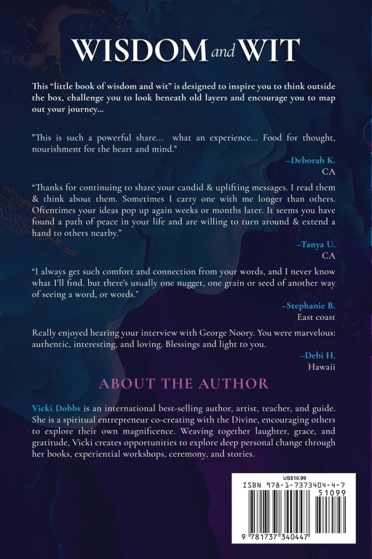 Wisdom and Wit Book