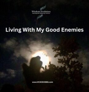 Living with my good enemies