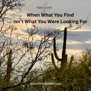 When What You Find Isn’t What You Were Looking For