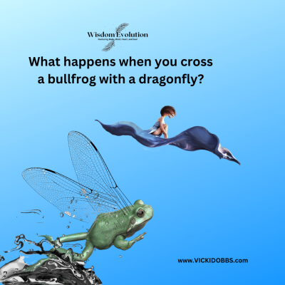 What happens when you cross a bullfrog with a dragonfly